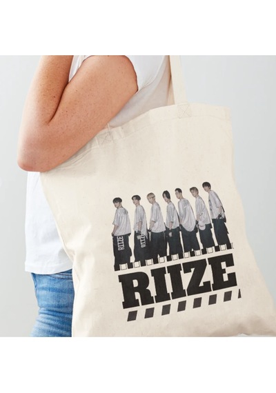 Rııze K-pop Seventeen Bez Çanta Krem