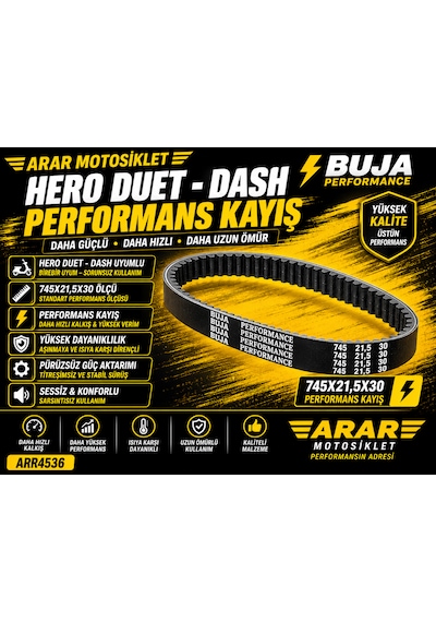 Hero Duet- Dash Kayış Buja 745x21,5x30-4536 1 Adet