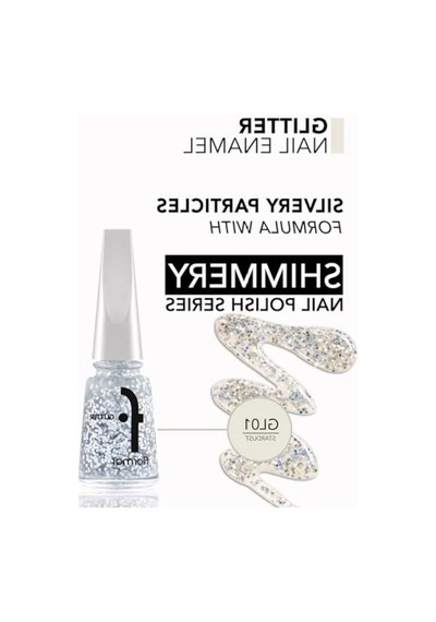 Yoğun Simli Şeffaf Oje - Glitter Nail Enamel Gl001 Stardust