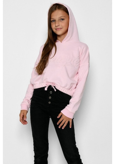 Miniğimin Cicileri Pineapple Kabartma Desenli Kız Çocuk Sweat... Pembe