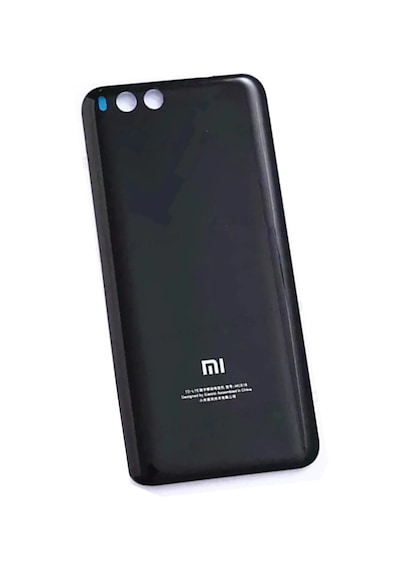 Xiaomi Mi 6 Batarya Pil Kapağı Cam Siyah