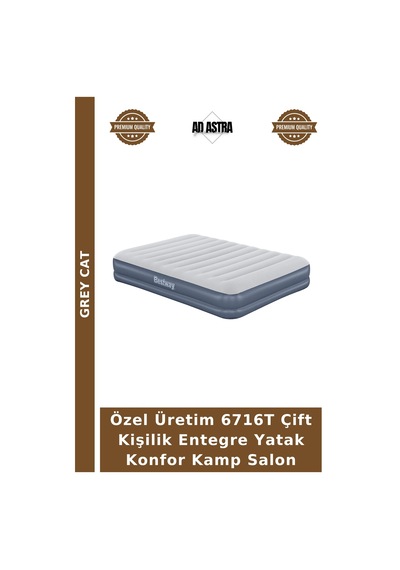 Özel Üretim 6716t Çift Kişilik Entegre Yatak Konfor Kamp Salon
