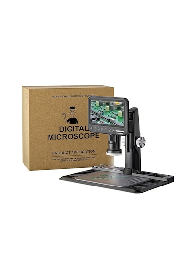 Dijital Mikroskop Elektronik Onarım Mbl-318a 12mp 1600x 7 İnç Ips Ekran Dokunmatik Tuşlu