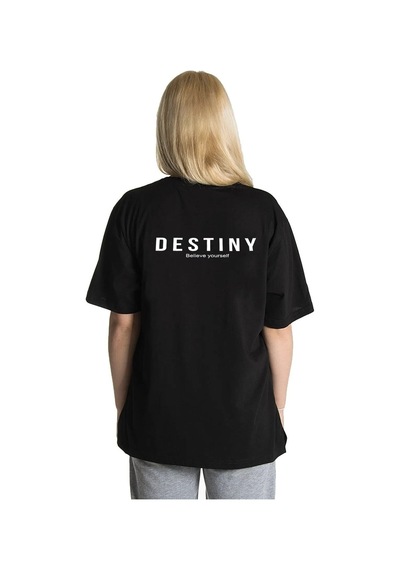 Startmore Unisex Rahat Kesim Los Angeles Oversize T-shirt Siyah