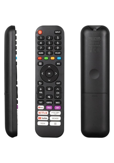 Weko Kl Awox Netflıx-youtube-prıme Vıdeo Tuşlu Lcd Led Tv Kumanda 21786 8135 40174 21786 -79797