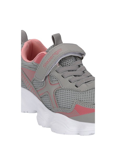 Slazenger Fast Track I Kız Çocuk Cırt Cırtlı Gri / Pembe Günlük Spor Ayakkabısı Gri - Pembe Slazenger Fast Track I Kız Çocuk Cırt Cırtlı Gri / Pembe Günlük Spor Ayakkabısı Gri - Pembe