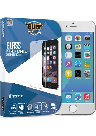 Buff Apple Uyumlu   iPhone 6 / 6S Glass Ekran Koruyucu