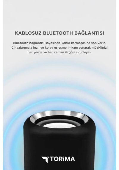 Bluetooth Kablosuz Taşınabilir Hoparlör D12 Siyah Parti Cihazı Ses Sistemi Eğlence Aleti