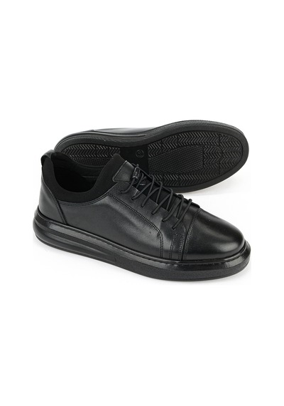 Ziya Erkek Hakiki Deri Sneaker 161423z79 Siyah 161423z79 000 40
