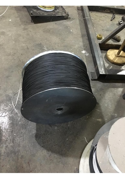 Pvc Kaplı Bağ Teli Klips 20 Cm Siyah 500 Gram