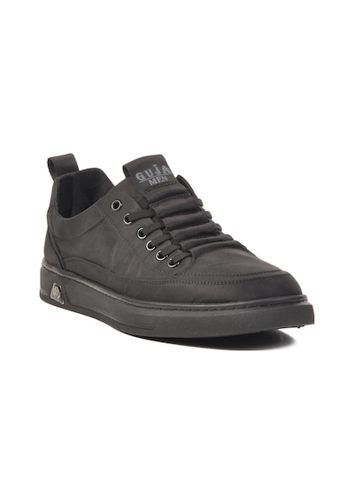 Siyah Tekstil Hafif Erkek Sneaker 25y510-2 M Siyah