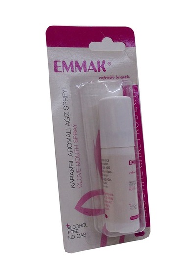 Emmak Karanfil Aromalı Alkolsüz Ağız Spreyi 15 ML