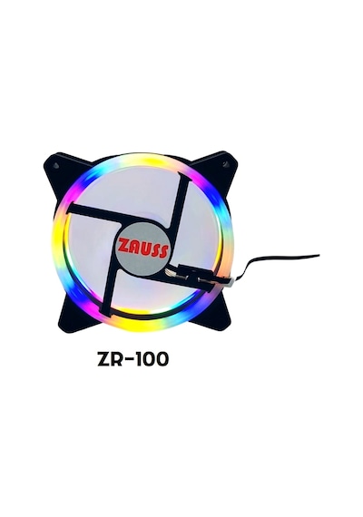 3'lü Set 120 MM Rainbow Rgb Kasa Fanı 12 CM Renkli Gökkuşağı Fanı