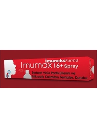 Imuneks Farma Imumax 16 Spray Boğaz Spreyi 30 Ml