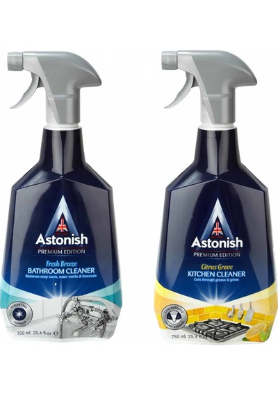Astonish Mutfak Temizleyici + Banyo Temizleyici 750 Ml