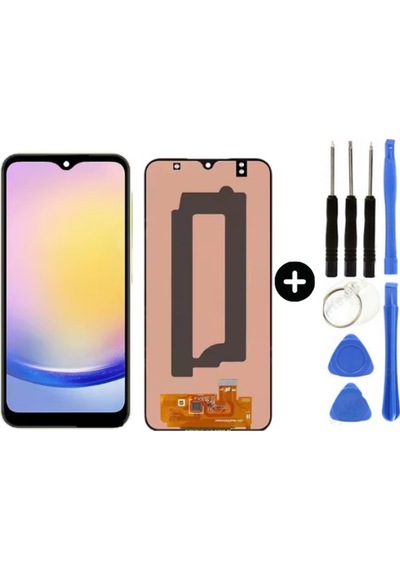 Samsung A25 Sm-a256e Uyumlu Lcd Ekran Dokunmatik + Tamir Seti