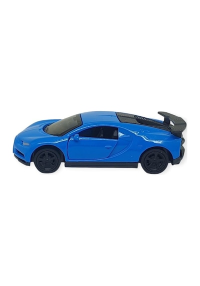 Çek Bırak Metal Küçük Arabalar 8 Cm - 6411a-18 - Mavi Siyah