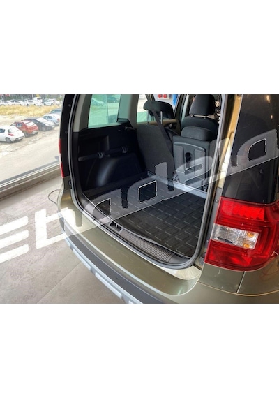 Skoda Yetı 2011 Model Uyumlu Kaucuk Kokusuz Koruyucu Kaucuk Sıyah