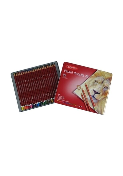Derwent Pastel Pencil Pastel Kalem 24'lü Teneke Kutu