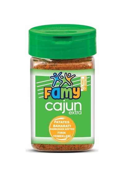 Famy Cajun Extra Baharat Çeşni 100 Gr 10'li Paket