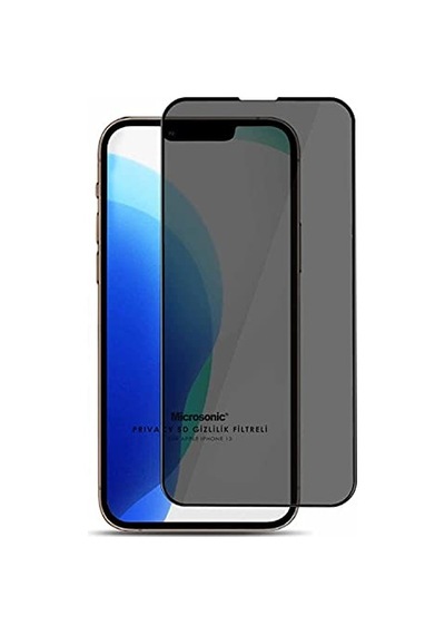 Ayrex Privacy 5d Gizlilik Filtreli Cam Ekran Koruyucu Siyah