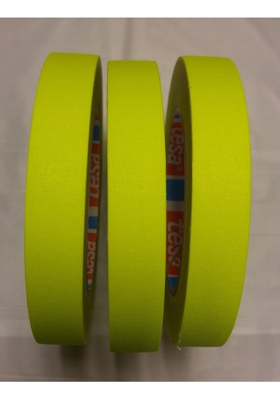 Tesa Fosforlu Bez Bant 19Mmx25Mt Sarı