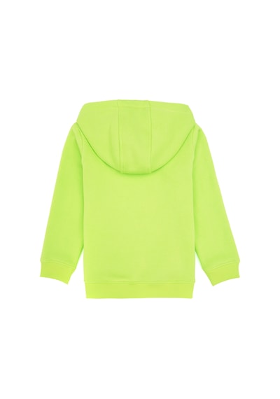 U.S. Polo Assn. Erkek Çocuk Yeşil Basic Kapüşonlu Sweatshirt 50313808-VR020