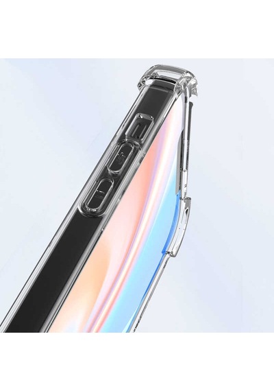 Apple iPhone Uyumlu 14 Plus Kılıf Darbe Önleyici Anti Shock Özellikli Kamera Korumalı Silikon Pazarplus Şeffaf