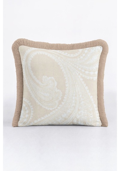 Zarif Damask Motif Lüx Saçaklı Yastık Kılıfı-krem Bej Altın Renkli Klasik Püsküllü Kırlent Kılıfı Doygun Deniz İndigo Zarif Damask Motif Lüx Saçaklı Yastık Kılıfı-krem Bej Altın Renkli Klasik Püsküllü Kırlent Kılıfı Doygun Deniz İndigo