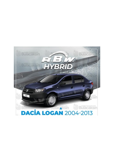 Rbw Hybrid Dacia Logan 2004-2013 Ön Silecek Takımı - Hibrit