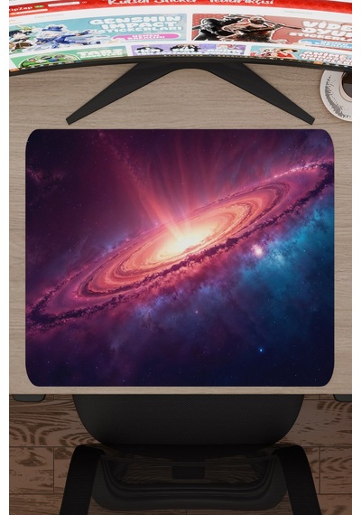 Galaksi Kaymaz Dikişli Kauçuk Oyuncu Mousepad V3 - 48x40 Xl Gaming Mouse Pad Fare Altlığı