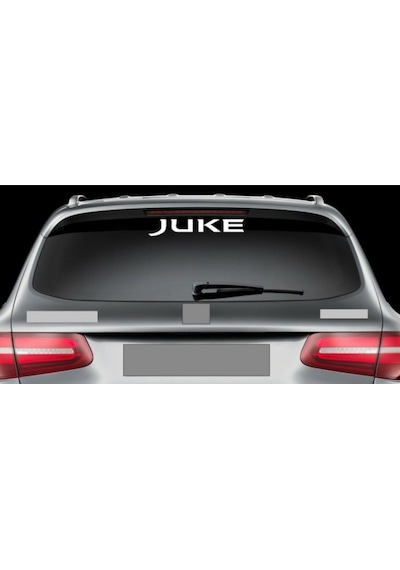 Nissan Juke Araba Arka Cam Sticker Yapıştırma