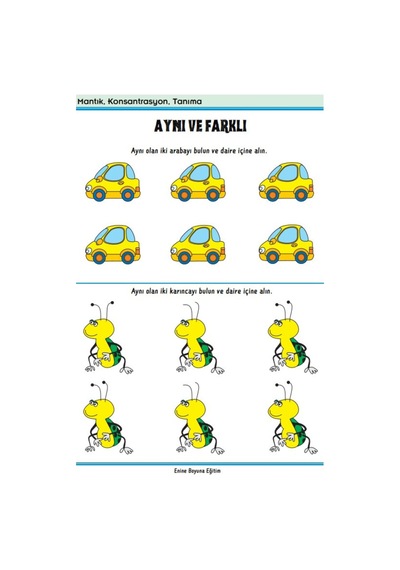 Beyin Egzersizleri Kitap Seti 2 Kitap