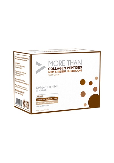 More Than Peptıdes MSM & Reıshı Mushroom Collegen 30 Saşe