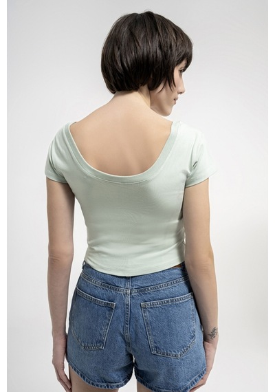 Loft Crop Kadın Tişört Lf2035279