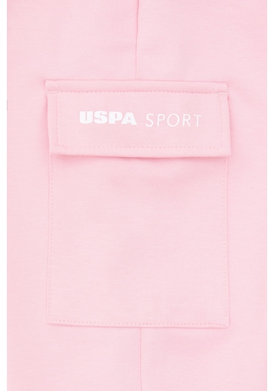 U.S. Polo Assn. Kız Çocuk Pudra Cep Detaylı Jogger Eşofman Altı 50297283-VR042