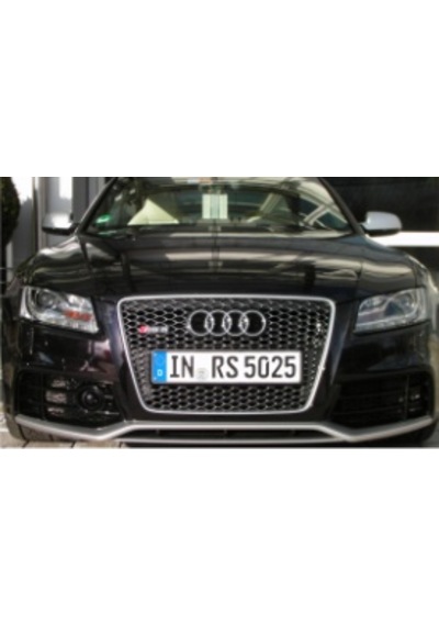 Audı A5 2008-2012 Panjur Rs5 Siyah - Krom Çerçeve