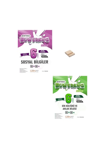6. Sınıf Bumerang Sosyal Ve Din Etkinlikli Soru Bankası + Telefon Tutucu