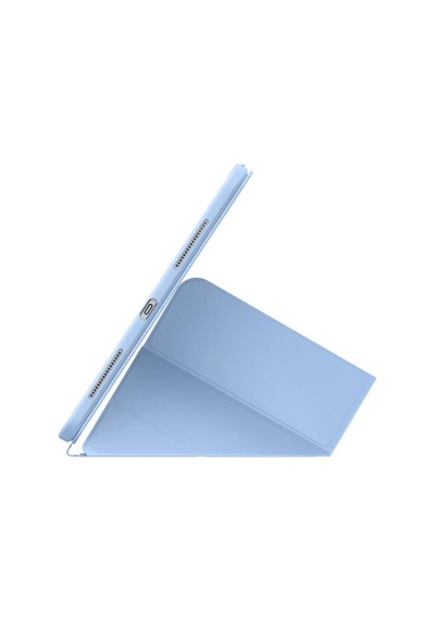 Baseus Minimalist Apple İpad Uyumlu Pro 13" Tablet Kılıfı - Mavi Kapaklı Kılıf