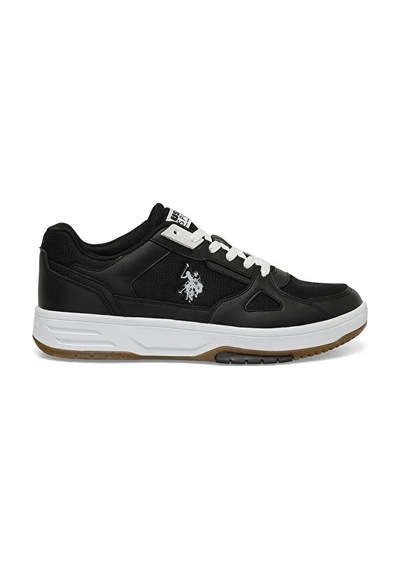 U.s. Polo Assn.mysterıo 4fx Beyaz Erkek Sneaker Siyah Siyah