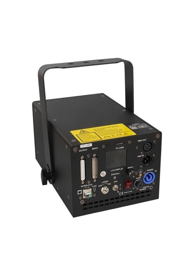 Layu Ac-03rgb 3 Watt Rgb Lazer 25kpps Double Safety Design Sd Card Dmx Ilda Analog