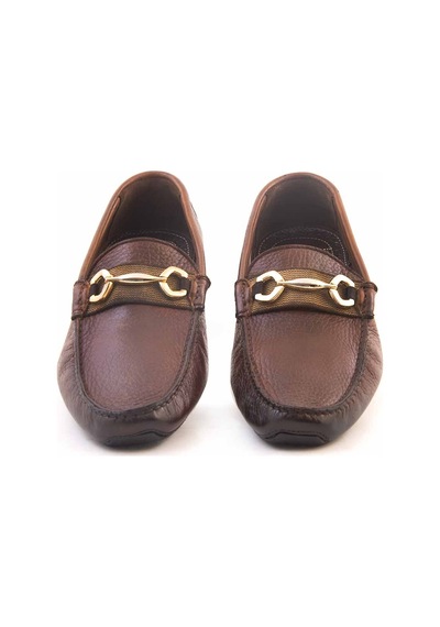 Mocassini Gold Deri Erkek Loafer 60863 001