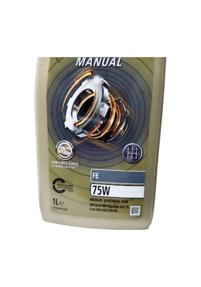 Transmax Manuel Fe 75w Manuel 1 Litre Karbon Notr Sertifikali Sanziman Yagi
