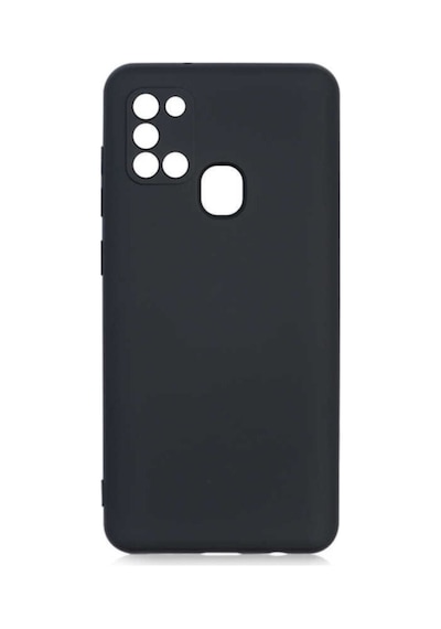 Samsung Galaxy A21s Ile Uyumlu Kılıf Içi Kadife Mara Lansman Kapak Col162942-siyah