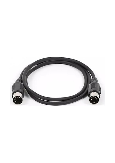 midi uzatma kablosu 5 pin erkek erkek midi kablo