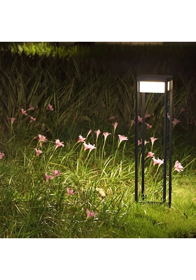 Forlife 60 Watt Solar Alüminyum Bollard Aydınlatma Armatürü Fl-3303
