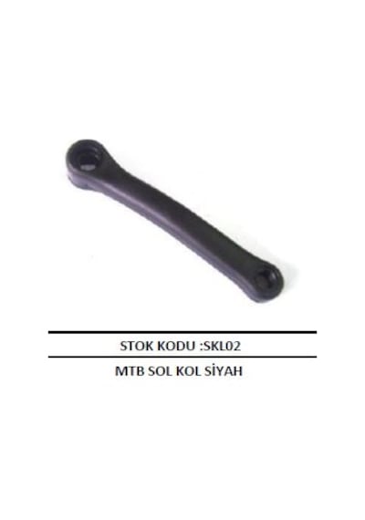 Mtb Bisiklet Sol Kol Siyah Dişli Kolu Siyah - Kırmızı - Beyaz