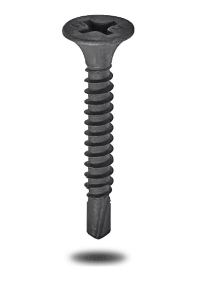 Matkap Uçlu Alçıpan Vidası Siyah 3.5 X 35 Mm 100 Adet, Hr01119101
