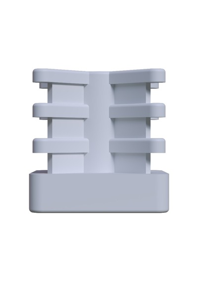 Cateksss 20x20 Mm İç Kelebek Profil Tapası Beyaz - 32 Li Paket