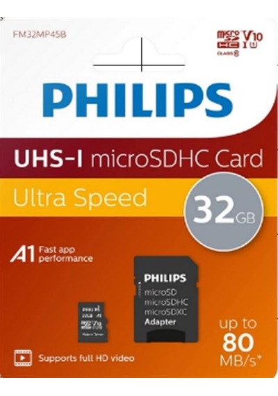Fm32mp45b/00 32gb Class10 Uhs-ı U1 Tf Adaptörlü Micro Sdhc Hafıza Kartı
